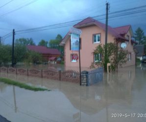 У мережі з’явилось відео затопленого Прикарпаття