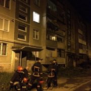 В Івано-Франківську на Хіміків трапилась пожежа