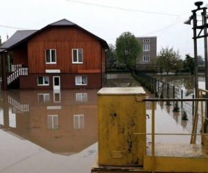На Прикарпатті унаслідок потужних дощів підтопило понад 300 будинків(ФОТО)