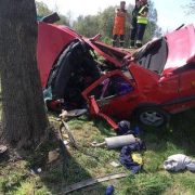 П’яний прикарпатець, керуючи автомобілем, загинув у жахливій ДТП в Польщі (фоторепортаж)
