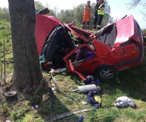 П’яний прикарпатець, керуючи автомобілем, загинув у жахливій ДТП в Польщі (фоторепортаж)