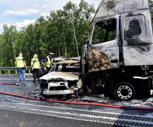 У Польщі зіткнулися і загорілися сім автомобілів, шестеро загиблих