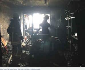 Врятовано людину: стали відомі деталі пожежі у Калуші. ФОТО