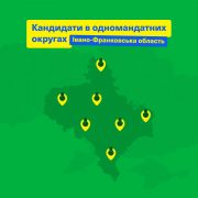 Слуга Народу показала своїх кандидатів на округах Прикарпаття (СПИСОК)