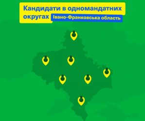 Слуга Народу показала своїх кандидатів на округах Прикарпаття (СПИСОК)
