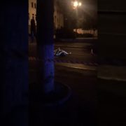 У центрі Франківська вночі насмерть збили людину(ВІДЕО)