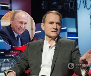 “Росія – не агресор”: канал Медведчука перед виборами покаже фільм з Путіним