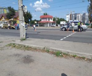 У Франківську на вулиці Тисменицькій сталася аварія. ФОТО. ВІДЕО