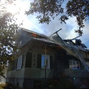 Стали відомі деталі пожежі житлового будинку в Долині. ФОТО