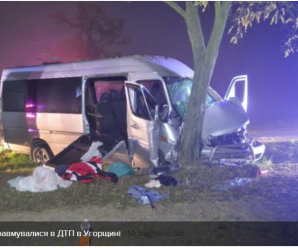 Автобус з українцями потрапив у ДТП в Угорщині: фото з місця аварії