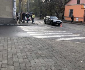 В Івано-Франківську на пішоходному переході збили дівчину (ФОТО)
