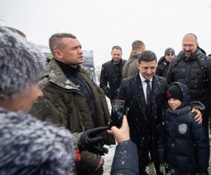 Президент привітав: на Калущині відкрили зруйнований повінню міст (ФОТО)