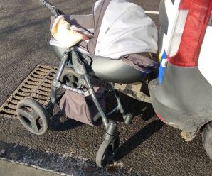 Під Запоріжжям водій збив коляску з дитиною на “зебрі”: моторошне відео 18+