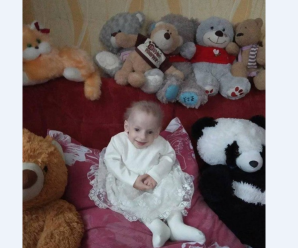 Померла найменша дівчинка України, яка боролась зі страшною хворобою
