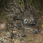 ДТП на Львівщині: мотоцикл згорів, водій загинув
