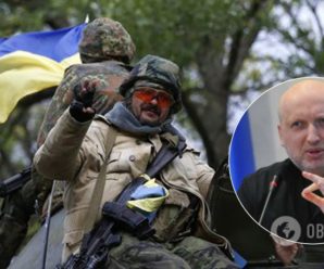 Турчинов запропонував Україні йти в “повзучий” наступ на Донбасі