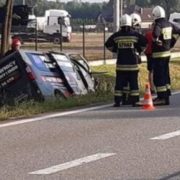 П’яний українець, керуючи бусом із пасажирами, потрапив в аварію у Польщі, багато постраждалих