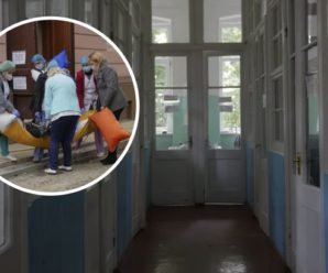 “Соромно”: в одній з українських лікарень переносять хворих на коронавірус у реанімацію на простирадлах (відео)