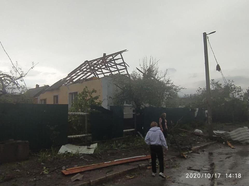 Ураган у Кропивницькому: постраждали троє людей