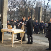 В Івано-Франківську заклали капсулу на місці будівництва церкви Святого Миколая (ФОТО)