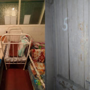 В одній з українських лікарень хворих на COVID-19 дітей лікують у “сараї”: фото