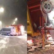 На трасі Київ-Чоп зіткнулися маршрутка і снігоочисна машина, є постраждалі
