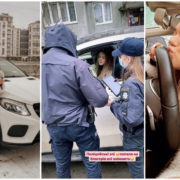 Зухвалу 17-річну франківську блогерку на елітному авто зупинила поліція (відео)