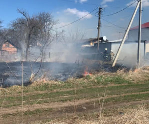 Прикарпатці знову палять суху траву: рятувальники ліквідували пожежу (ФОТО)