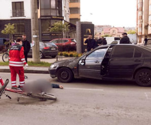 В Івано-Франківську водій авто збив велосипедиста: потерпілий загинув на місці (ФОТО)