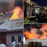 У Польщі вогонь знищив майже все село: фото і відео пожежі