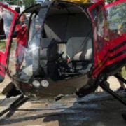 У Польщі оприлюднили кадри падіння гелікоптера з українцями в озеро