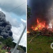 На Філіппінах розбився військовий літак: 45 загиблих, близько 50 осіб врятувалися. Фото та відео