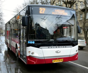 Автобус № 27 в Івано-Франківську знову курсуватиме за зміненим маршрутом