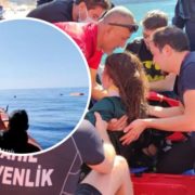 У Туреччині українка в повітрі зіткнулася з іншим парашутистом і впала в море (відео)