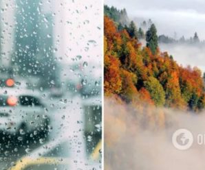 Дощі та туман: синоптики уточнили прогноз погоди в Україні на неділю
