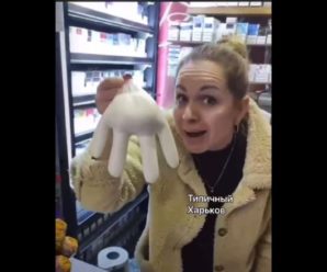 “Ти корова з дійками”: “безкоштовний” поліетиленовий пакет у магазині спричинив скандал (відео)