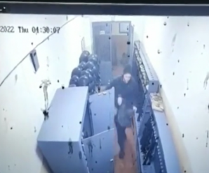 У мережі з’явилось відео з камер спостереження, де нацгвардієць розстріляв товаришів по службі (ВІДЕО 18+)
