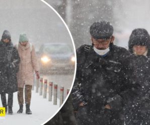 Україну накриє снігом, місцями з хуртовинами і потужним вітром. Морози посиляться