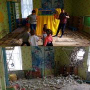 Бойовики обстріляли Станицю Луганську, снаряд потрапив до дитячого садка
