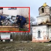 Під Черніговом у церкві знайшли боєприпаси та tіла мирних жителів (відео)