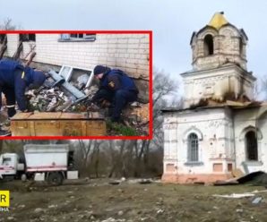 Під Черніговом у церкві знайшли боєприпаси та tіла мирних жителів (відео)