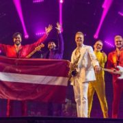Представники Латвії на “Євробаченні-2022” з вигуками “Слава Україні” переспівали Stefania