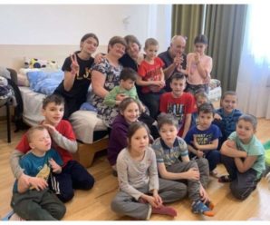 Багатодітна сім’я з 11 дітьми знайшла притулок в Івано-Франківському монастирі