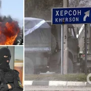 У Херсоні після ювелірного удару ЗСУ спалахнула військова частина окупантів