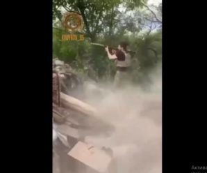 Заберіть дітей та вагітних від екрану: тіктокери Кадирова показали, як гранатометами воюють з бандерівським повітрям (відео 18++)