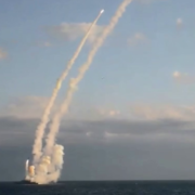 У Росії показали, як із кораблів запускали ракети по Україні (відео)