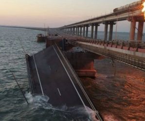 “Що на черзі, росіяни?” – Міноборони про вибух на кримському мосту