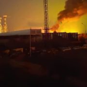 Росіяни сидять в темноті: ракета, яка летіла на Харків, впала на ТЕС у Бєлгороді (фото, відео)