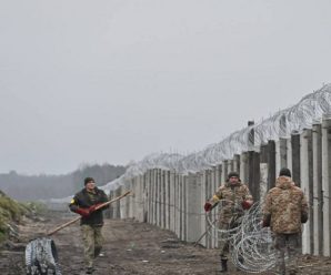 Україна будує стіну на кордоні із Бiлoруссю