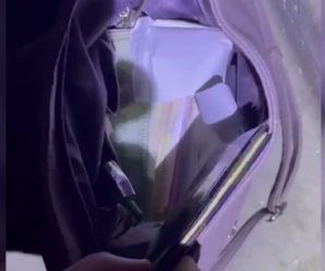 В під’їзді знайшли сумку з кількома тисячами доларів та десятками тисяч гривень (відео)